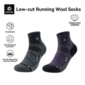 Kailas Low-cut Trail Running Merino Wool Socks - Men/Women