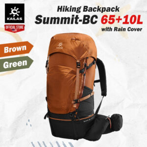 Kailas Summit-BC Trekking Backpack 65+10L Unisex (With Rain Cover)