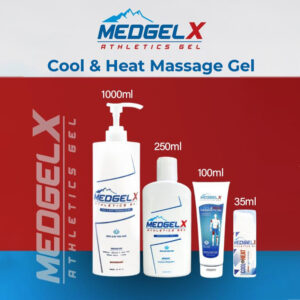 MedgelX Athletics Gel Cool & Heat Therapeutic Massage Gel