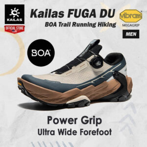 Kailas FUGA DU BOA Trail Running Hiking Shoes with Vibram MEGAGRIP Litebase - Men