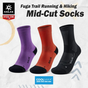 [NEW] Kailas Mid Cut Trail Running Socks - Unisex