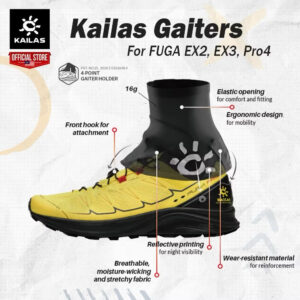 Kailas FUGA EX Trail Running Gaiter (for EX and Pro Series only)