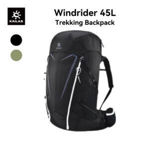 Kailas Windrider Lightweight Trekking Backpack 45L Unisex (With Rain Cover)