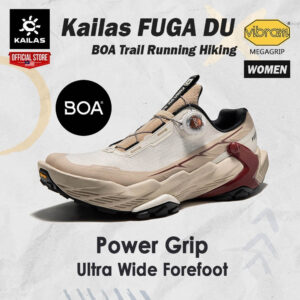 Kailas FUGA DU BOA Trail Running Hiking Shoes with Vibram MEGAGRIP Litebase - Women