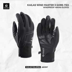 Kailas Wind Master II GORE-TEX Windproof Touchscreen Hiking Gloves - Men/Women